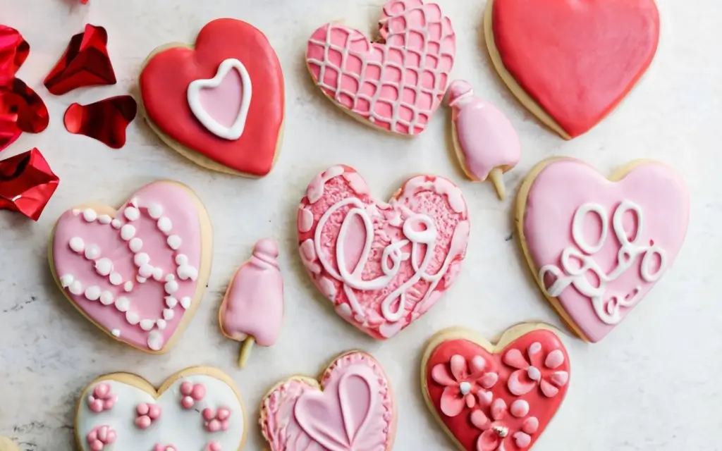 valentine's day cookies